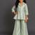 Sage green brocade co ord set
