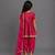 Magenta pink embroidered chanderi kurta set