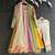 Multicolor cotton silk anarkali kurta set