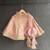 Blush pink embroidered brocade lehenga set