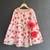 Baby pink printed chanderi lehenga set