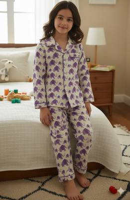 Elephant printed night suit 1