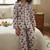 Elephant printed night suit
