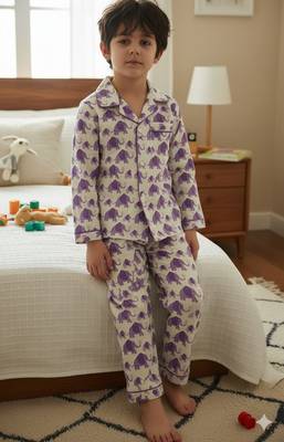 Elephant printed night suit 2