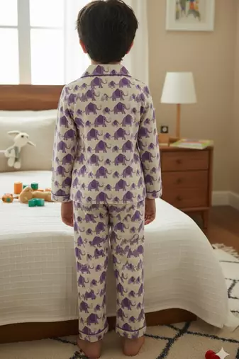 Elephant printed night suit