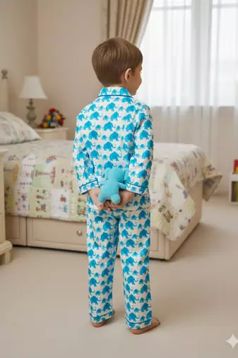 Printed night suit