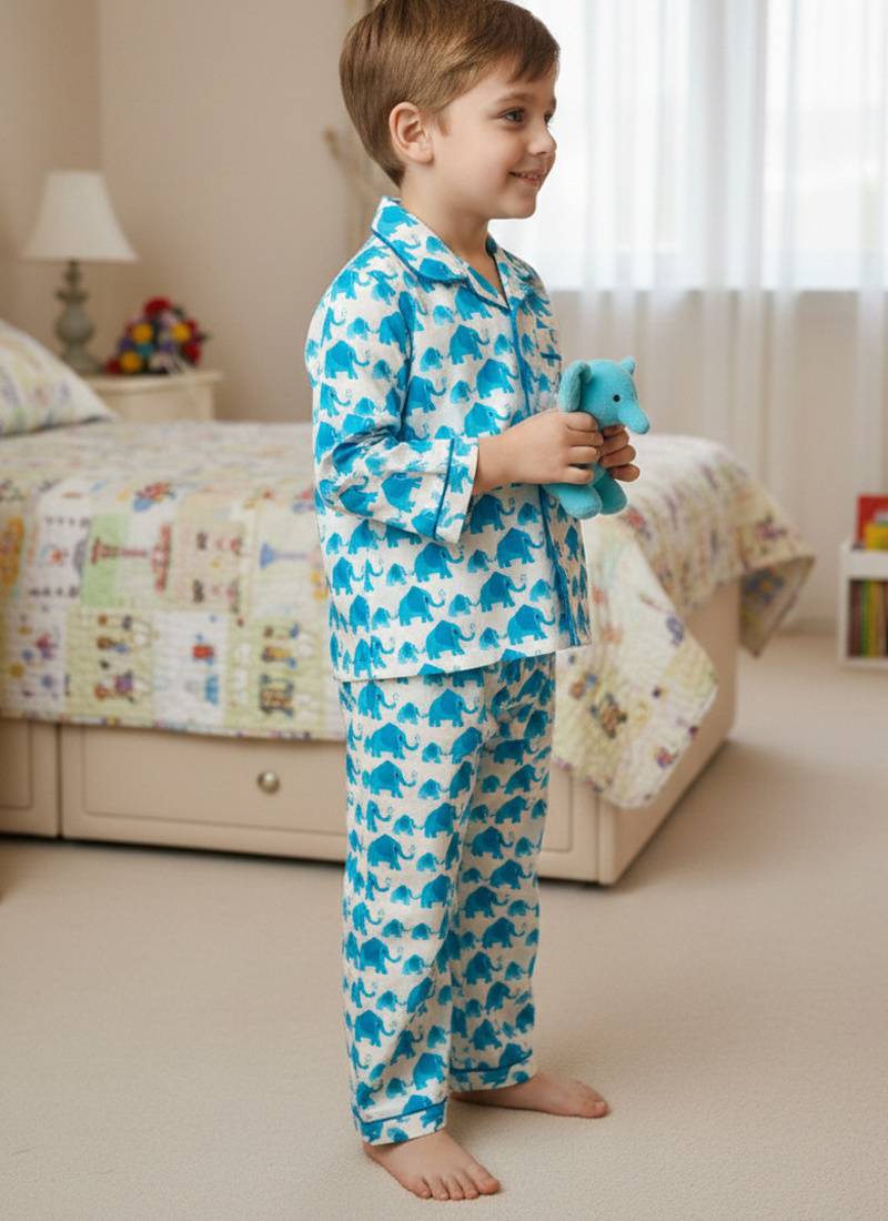 Printed night suit