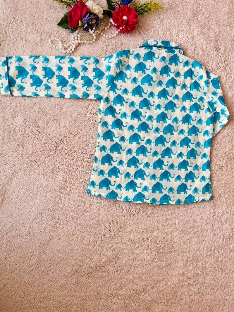 Printed night suit