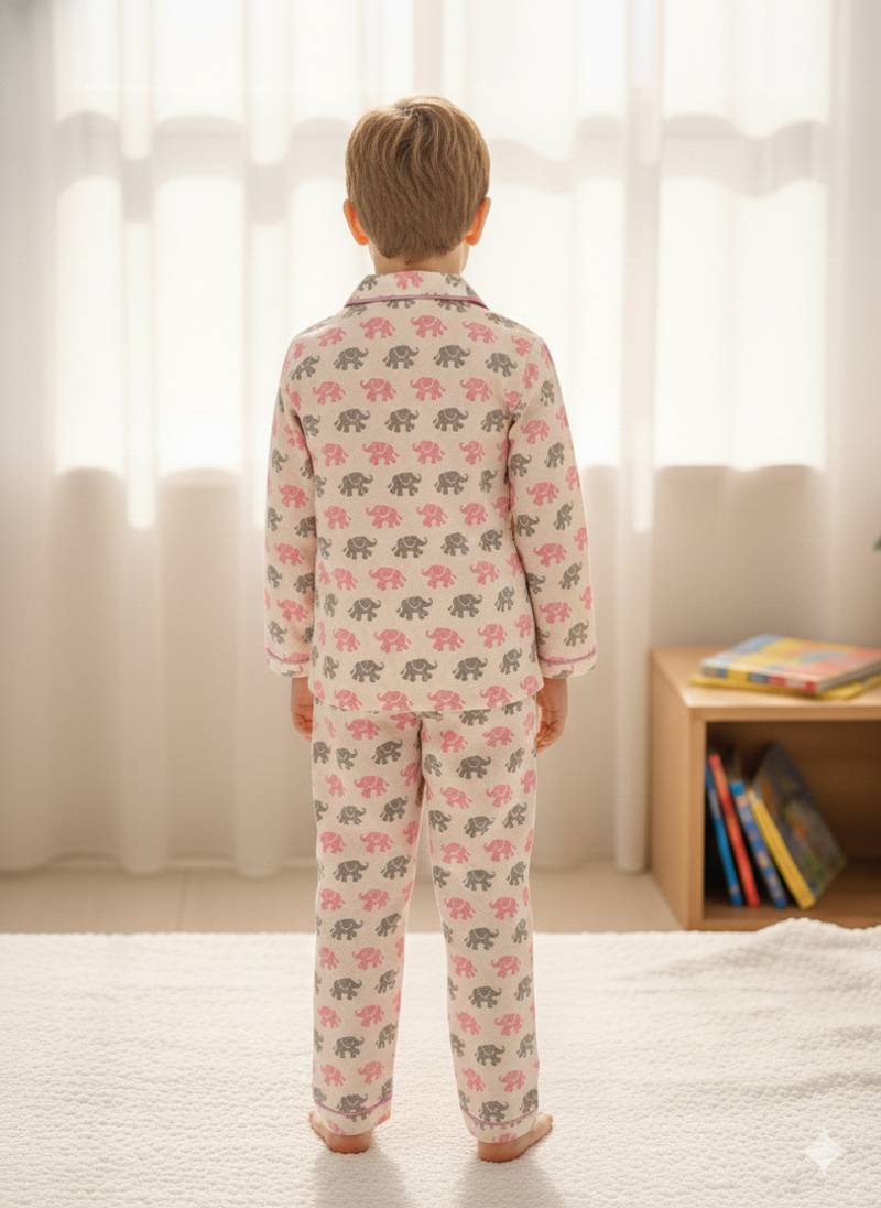 Pink night suit