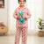 Peach night suit
