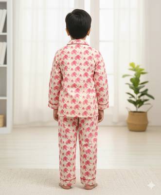 Peach night suit 2
