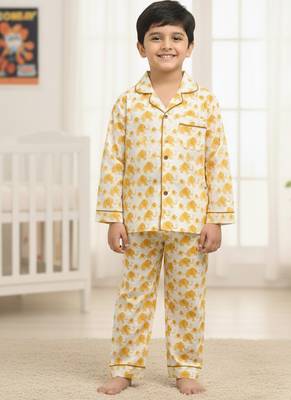 Mustard night suit 1