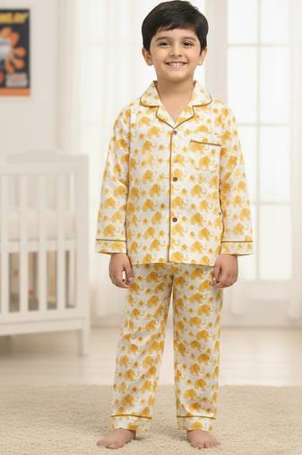 Mustard night suit