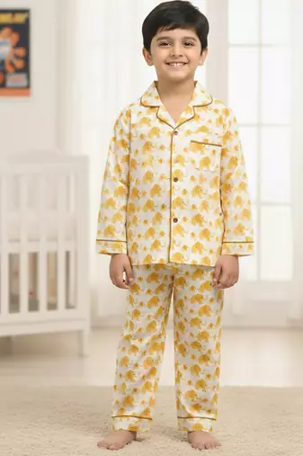 Mustard night suit