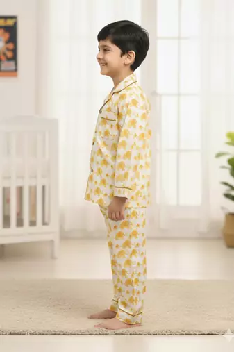 Mustard night suit
