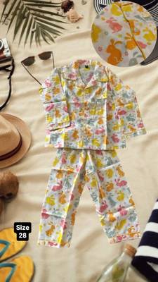 Yellow rabbit night suit 1