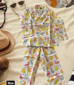 Yellow rabbit night suit
