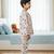 Blue dog bone night suit