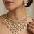 Noor Pearl Cascade Choker Set | Kundan white Bridal & Festive Jewellery