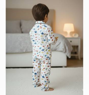 Dinasour printed night suit 2