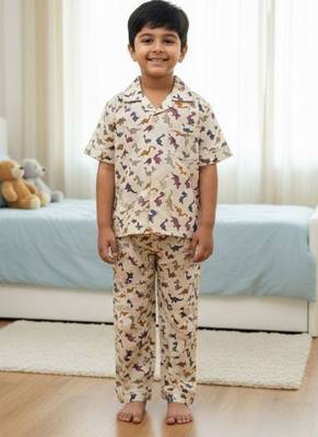 Dino print night suit 1
