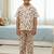 Dino print night suit