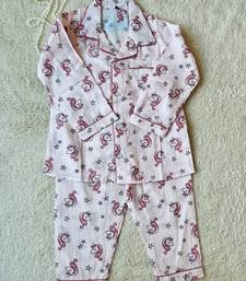 Unicorn printed night suit