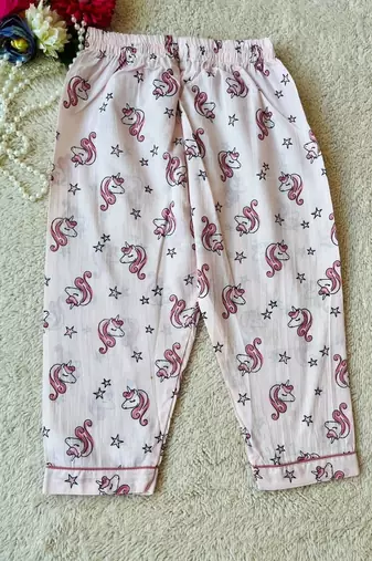 Unicorn printed night suit
