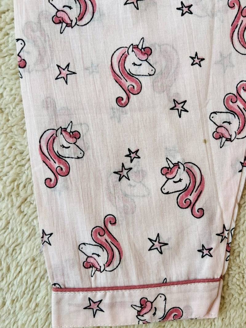 Unicorn printed night suit