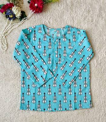 Guitar printed night suit 5