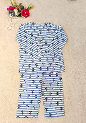 Anchor printed night suit 4