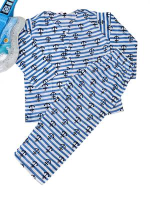 Anchor printed night suit 5