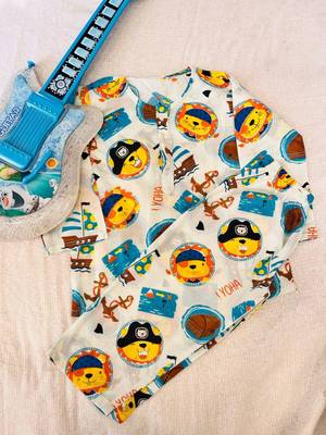 Cat printed night suit 1