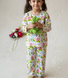 Castle printed night suit