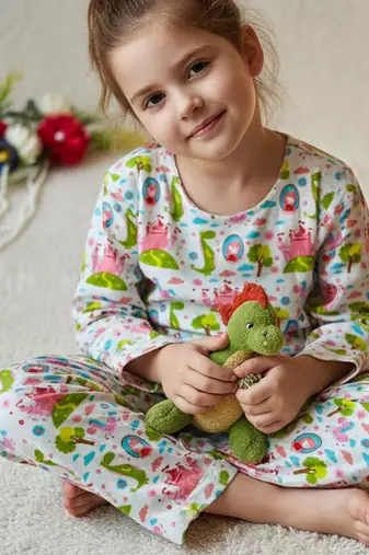 Castle printed night suit