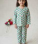 Cupcake printed night suit