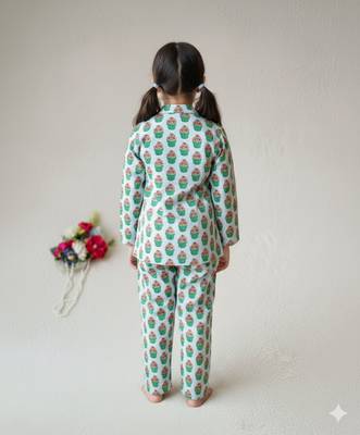 Cupcake printed night suit 2