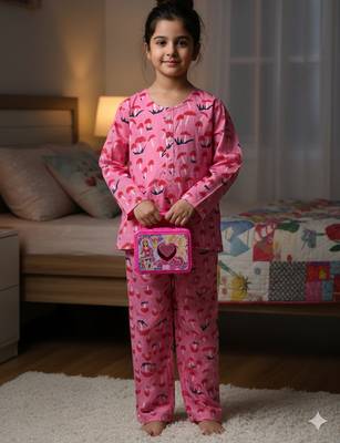 Mushroom printed night suit 1