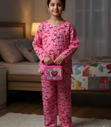 Mushroom printed night suit