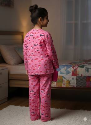 Mushroom printed night suit 2