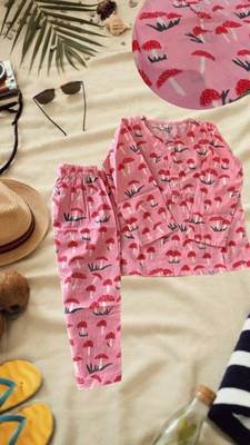 Mushroom printed night suit 4