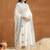Women Floral Embroidered Regular Thread Work Pure Cotton Kurta with Trousers & With Dupatta