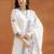 Women Floral Embroidered Regular Thread Work Pure Cotton Kurta with Trousers & With Dupatta