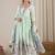 Women Ethnic Motifs Embroidered Panelled Thread Work Pure Cotton Kurta with Trousers & With Dupatta