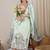 Women Ethnic Motifs Embroidered Panelled Thread Work Pure Cotton Kurta with Trousers & With Dupatta