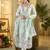 Women Ethnic Motifs Embroidered Panelled Thread Work Pure Cotton Kurta with Trousers & With Dupatta