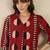 Women Printed Pleated Pure Cotton Kurta with Trousers