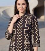 Women Printed Regular Pure Cotton Kurta with Trousers