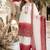 White And Maroon Color Sequence And Embroidery Work Georgette Salwar Suit