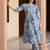 Women Floral Printed Regular Pure Cotton Kurta with Trousers